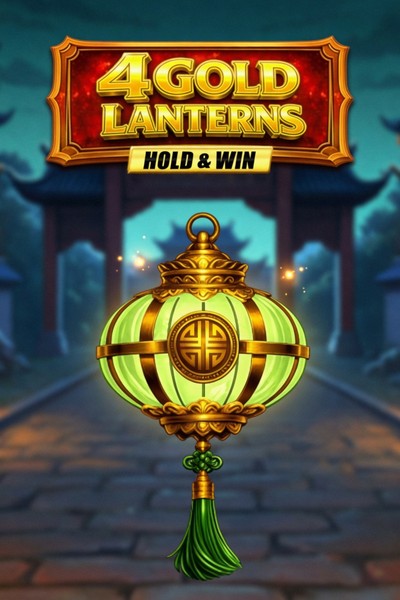 4 Gold Lanterns Hold & Win slot bij Cleobetra Casino